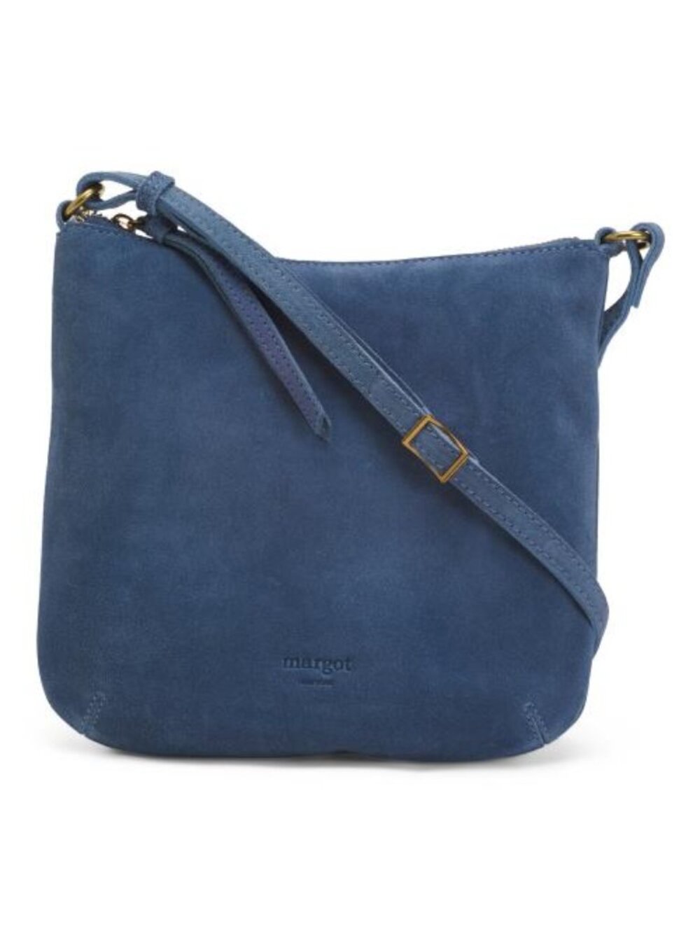 MARGOT Suede Small Remy Hobo Crossbody With Adjustable Strap - Picture 1 of 4
